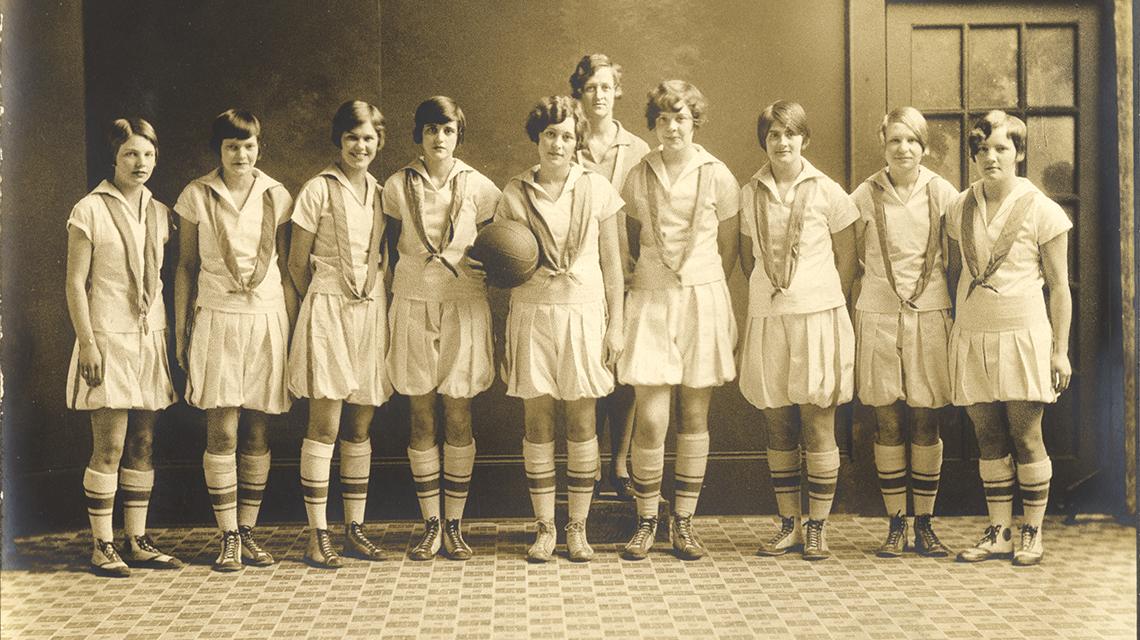 杰克逊维尔州立师范学校女子篮球队，1927-28年